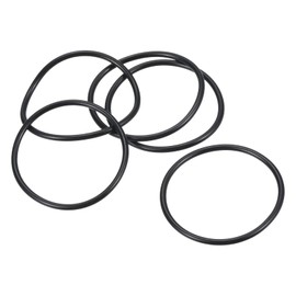 PATIKIL 25pcs Nitrile Rubber O-Rings 39mm Outside Diameter 35mm Inner Diameter 2mm Wide Metric Seal Gasket for Faucet Plumbing Auto Repair Black