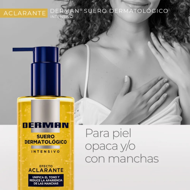 Derman Suero Aclarante Unifica El Tono Y Reduce Manchas Todo
