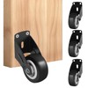 Small Gate Wheel,Wooden Gate Wheel,Anti-Sag Door Bottom Support Wheels,Solving Friction