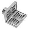 Corner Floor Drain 304 Stainless Steel Surfaces Drawing Process L