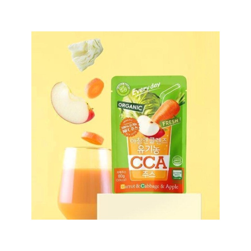 Holberry 홀베리 아침엔클렌즈 유기농 CCA주스_6박스(84포) Holberry Morning Cleanse Organic CCA
