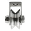 heyous Stainless Steel V-Type Groove Sliding Wheel Roller Track Rail
