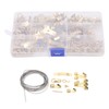 230PCS Photo Frame Hook Kit NonTrace Screw Nail for Wall