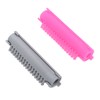 50Pcs Hair Perm Rod Rugged Hook Teeth Hollow Out Versatile