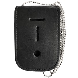 Neck Chain Badge and ID Holder with Extra Hidden Inside ID Card Storage