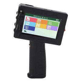 MENDUNER Handheld Inkjet Printer, Inkjet Label Printer 12.7 mm, Production Date, Time, Batch Number, Handheld Inkjet Printer