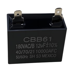 W10350564 Refrigerator Run Capacitor for Whirlpool, W10350564AP Compatible with Kenmore/Maytag Fridges, Fixes Cooling and Compressor Issues, 1 Piece.