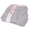 Lifemaster Men's Five Toe Socks, Five Toe Socks, Crew Socks,