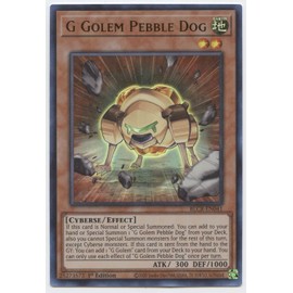 G Golem Pebble Dog - BLCR-EN041 - Ultra Rare - 1st Edition