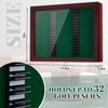 BrightRow Golf Pencil Display Case Holds 32 Round or Hexagonal