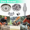Adefol 3/8" 6T Sprocket Clutch Drum Kit for Echo CS-370