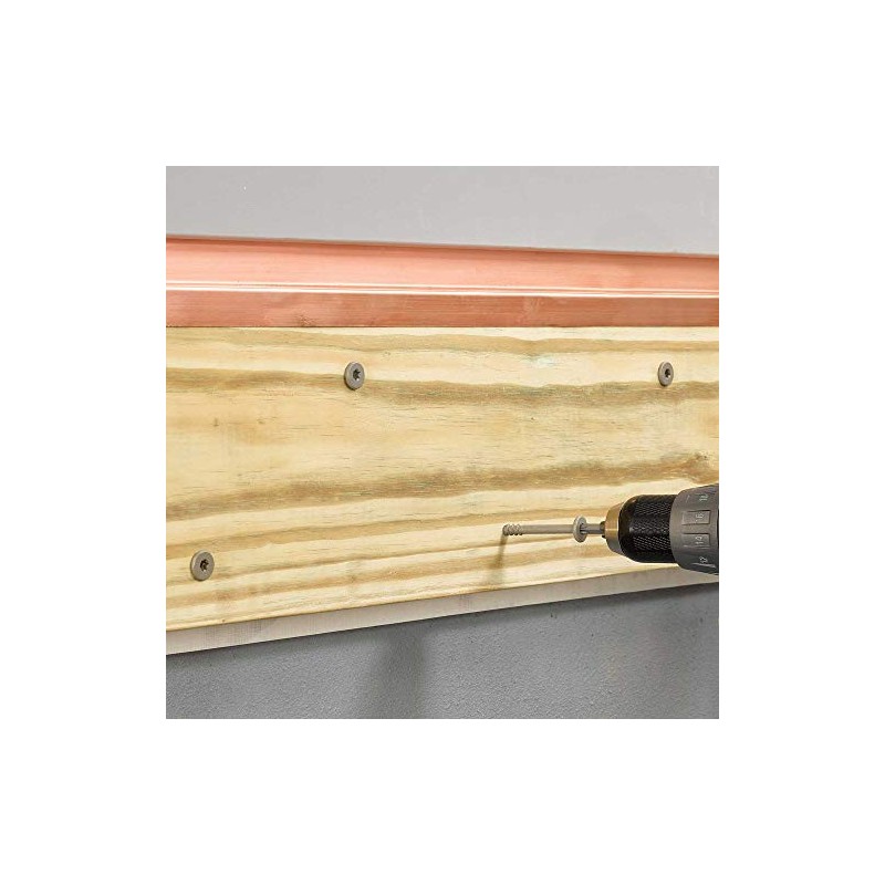 FastenMaster LedgerLok 3-5/8" Flat Head Wood Screw - Box of