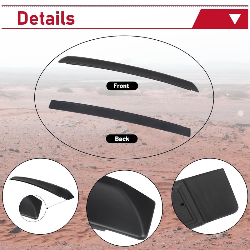 HECASA Rear Trunk Spoiler Wing Compatible with 2008-2023 Dodge Challenger