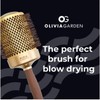 Olivia Garden - Expert Blowout Shine Gold & Brown Hairbrush