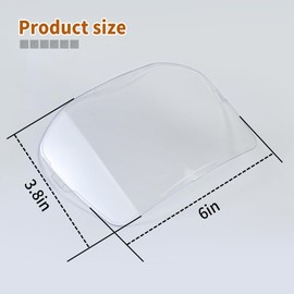 AQBB 10-Pack 06-0200-51 Welding Helmet Outside Protection Plate compatible with 9100 9100x 9100xx