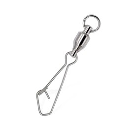 I-Snap Ball Bearings Swivels, Quick Snap, Stainless Steel, #0-10, Set of 15-50, Provare (No. 2, 15 Pieces)