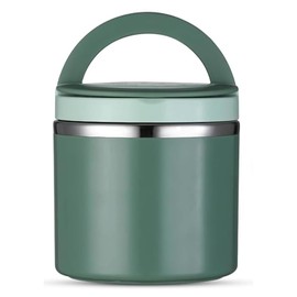 JAWAI Thermal Lunch Box for Food, Thermal Lunch Box Keeps Food Warm, Thermal Container for Food, 1000 ml Stainless Steel Warming Container, Soup Container to Go Thermos Flask, Food Container Thermal