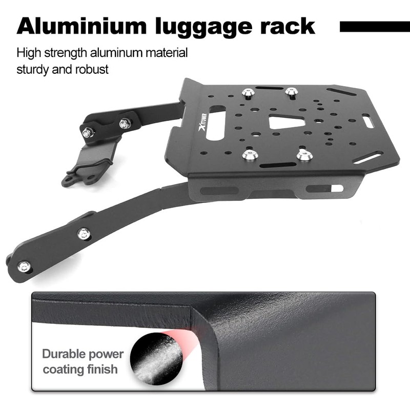 Xitomer Motorcycle Rear Luggage Rack Carrier Compatible with Navi 110