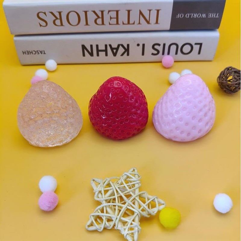 Taba Squishy Strawberry , Taba Soft Giant Jelly, Taba Soft
