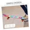 WOONEKY Skateboard Sandpaper Anti Mob Skateboard Tape Tape Self- Grip