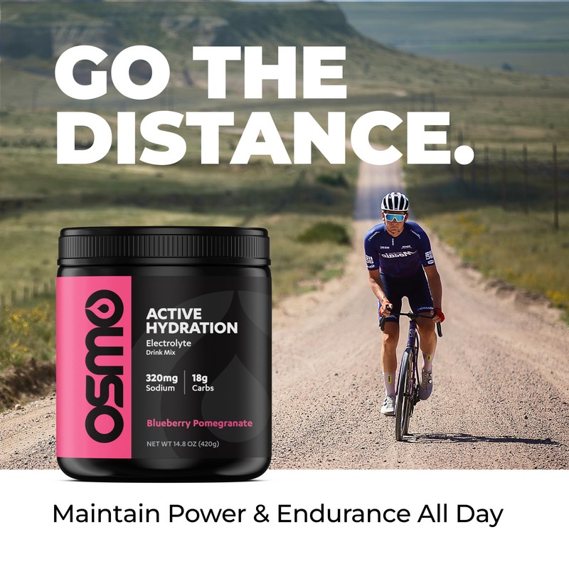 Osmo Active Hydration Electrolyte Powder (20 Servings) - Includes Sodium,