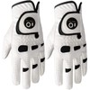 AXKAL Golf Glove Men Left Hand Right Leather With Ball