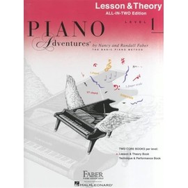 Piano Adventures All In Two Level 1 Lesson & Theory: Noten, Lehrmaterial für Klavier