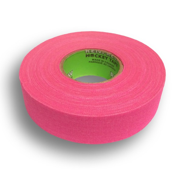 Renfrew, Cloth Hockey Tape, 1" (Bright Pink, 25m)
