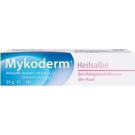 Mykoderm Healing Ointment Nystatin and Zinc Oxide 25 g