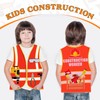 24 Pcs Construction Party Supplies Set, 8 Construction Vests 8