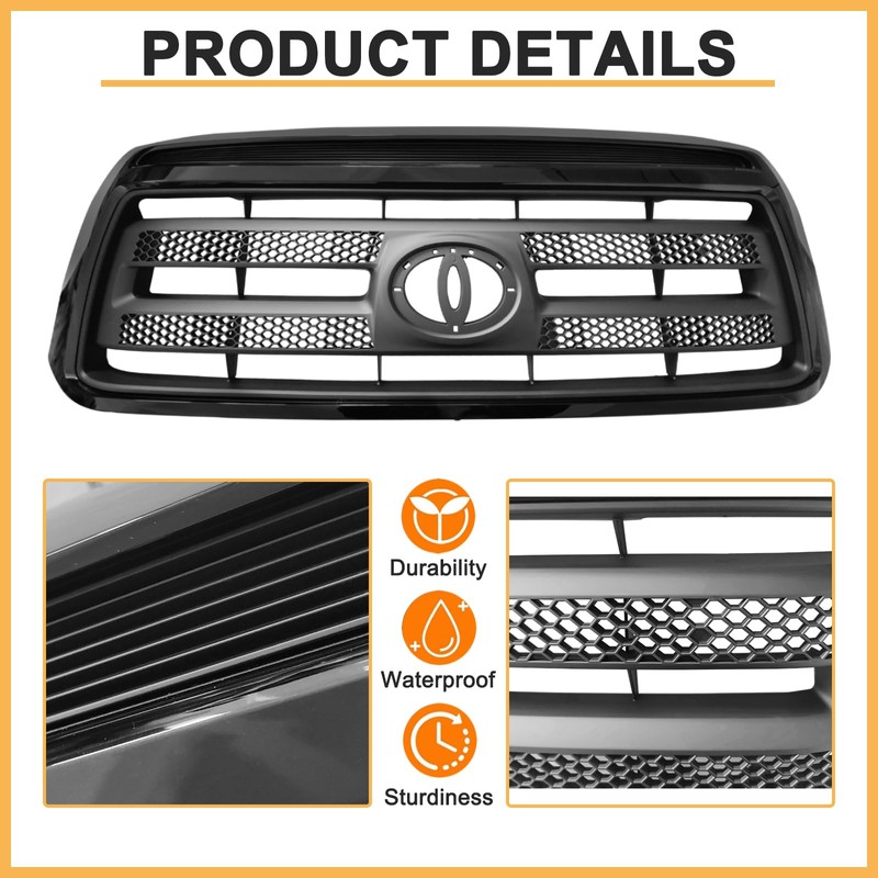DIBON AUTO Front Bumper Grille For 2010 2011 2012 2013