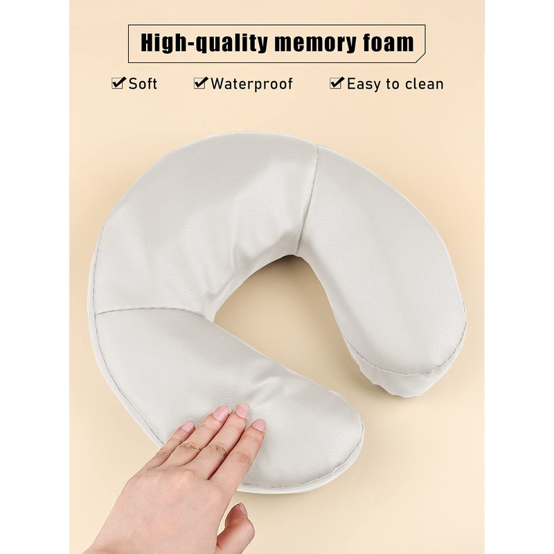 Kalolary Massage Bed Headrest Face Down Face Cushion Face Pillow