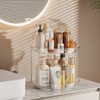 2 Tier Lazy Susan Turntable Organizer 9.25'' Rotating Spice Rack
