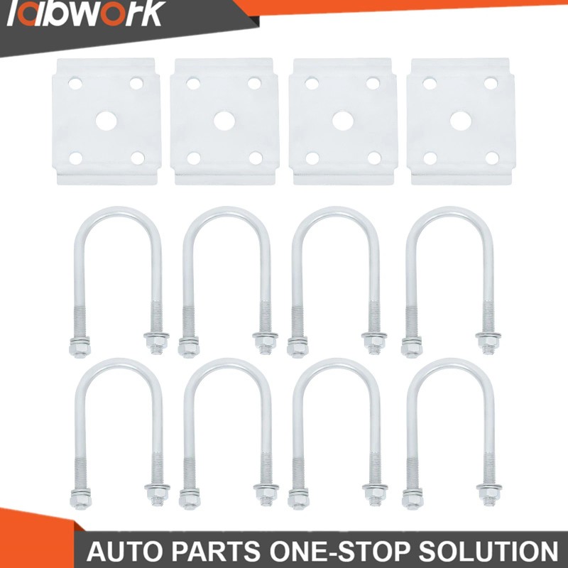 labwork For 3500lbs Tandem Trailer Axle Suspension Kit 4 leaves