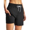 YGDSX Women's 3''/5''/7'' Swim Board Shorts Quick Dry Beach Shorts