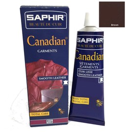 SAPPHIRE Canadian Regeneration Leather cream - Brown, 2.53 Oz