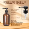 Ronasip Set of 5 Kitchen Soap Dispenser Set 16 Oz