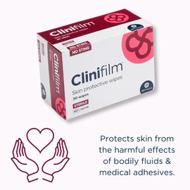 Clinifilm Clinifilm Skin Protective Barrier Wipes, 30 piece.