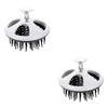 FOMIYES 2pcs Convenient Scalp Scraper Portable Scalp Massager Scalp Brush