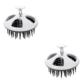 FOMIYES 2pcs Convenient Scalp Scraper Portable Scalp Massager Scalp Brush Hair Brush for Daily Use