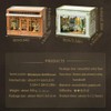 Miniature House Kit DIY Miniature Dollhouse Kit with Furnitures 3D