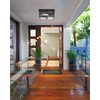 Craftersmark Outdoor Ceiling Light with Motion Sensor, Flush Mount Porch
