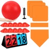 Jenaai 18 Pcs Sports Kickball Set Includes Playground Ball 5