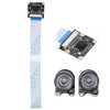 5MP Night Vision Camera with Photosensitive Light Fit for Raspberry