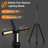 13200mAh Rechargeable Solar Work Light with Folding Stand and Carrying