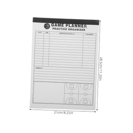 CORHAD Basketball Score Keeping Book Basketball Record Notebook for Accurate Game Data Tracking Lightweight and Game Day Essential for and Players