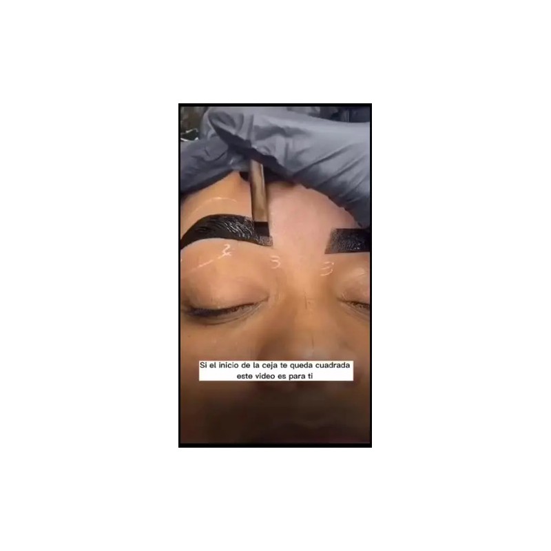 Kit Hena Ceja Hd Rinde Mas De 100 Tipo Microblading