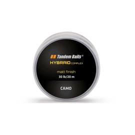 Tandem Baits Hybraid Complex Fishing Line Braided for Fishing Rod, Carp Rod, Fishing Accessories, Braided Line, Bushes, Camouflage, Carp Accessories for Professionals & Hobby Anglers, Matte, 3 lb / 2