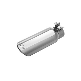 GM Accessories 84722771 4.3L or 5.3L Polished Stainless Steel Single Outlet Exhaust Tip with Bowtie Logo