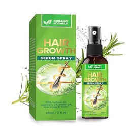 Hair Growth Serum Spray, with Rosemary, Batana, Biotin Oil for Hair Growth, Anti Hair Loss & Thinning Hair, Regrowth Stronger Hair for Women and Men